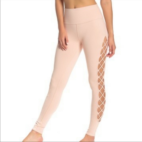 ALO Yoga Pants - NEW ALO Yoga Interlace Leggings Tights Nectar